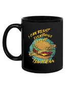 Resist Everything Except Burgers Mug -SmartPrintsInk Designs