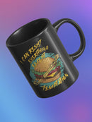 Resist Everything Except Burgers Mug -SmartPrintsInk Designs