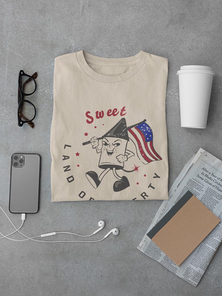 Sweet Land Of Liberty T-shirt -SmartPrintsInk Designs
