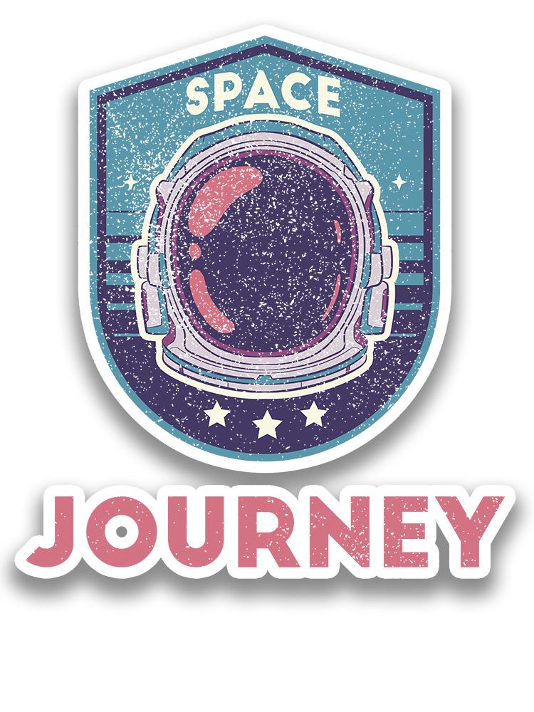 Space Journey Sticker -SmartPrintsInk Designs