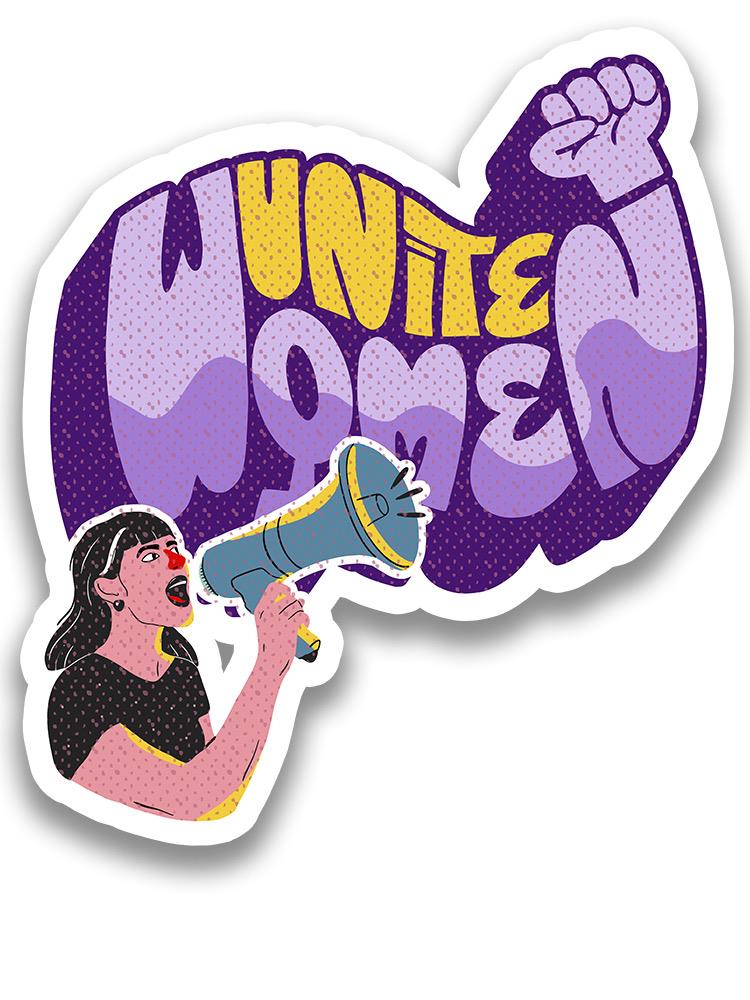 Unite Women Sticker -SmartPrintsInk Designs