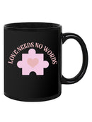 Love Needs No Words Mug -SmartPrintsInk Designs