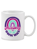 Awesome In My Own Way Mug -SmartPrintsInk Designs