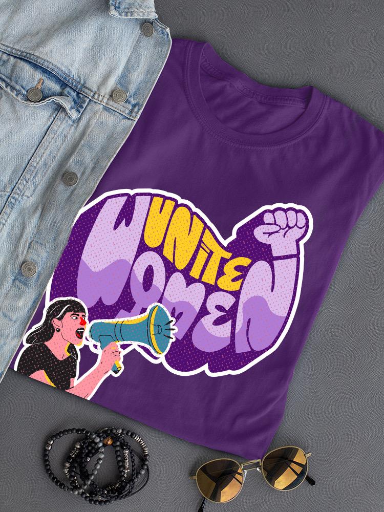 Unite Women Quote T-shirt -SmartPrintsInk Designs