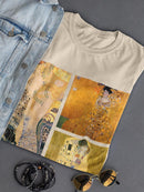 Gustav Klimt Art T-shirt -SmartPrintsInk Designs