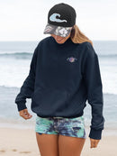 Neon Planet With A Ring Hoodie -SmartPrintsInk Designs