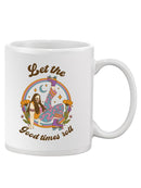 Let The Good Times Roll! Mug -SmartPrintsInk Designs
