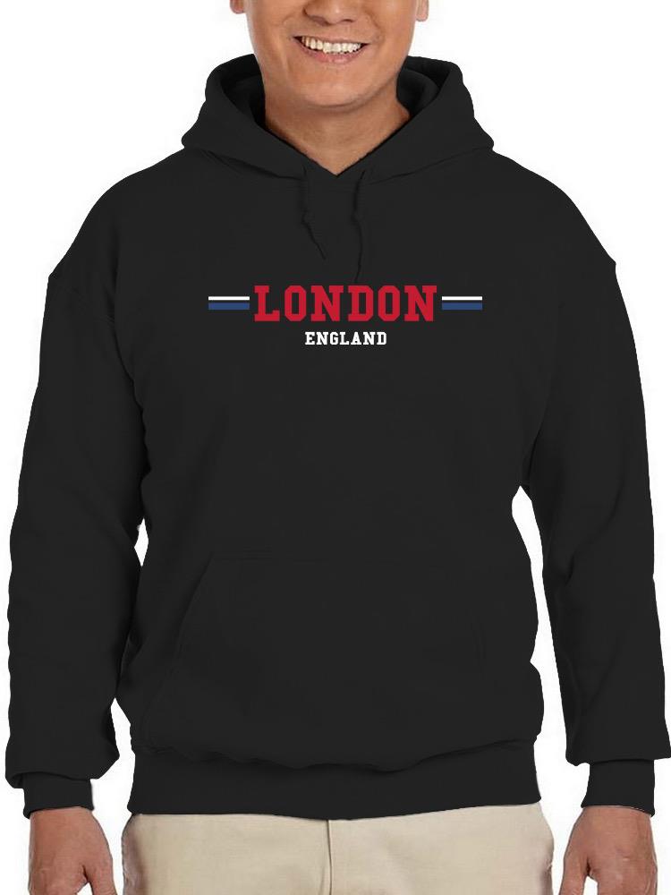 London England Hoodie -SmartPrintsInk Designs