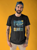 Vincent Van Gogh Art T-shirt -SmartPrintsInk Designs