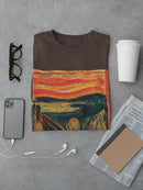 The Scream T-shirt -SmartPrintsInk Designs