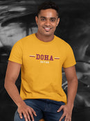 Doha Qatar T-shirt -SmartPrintsInk Designs