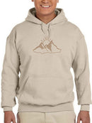 Mountain Sunshine Hoodie -SmartPrintsInk Designs