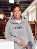 Paris, France Hoodie -SmartPrintsInk Designs