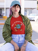 Hell Is Other People Shaped T-shirt -SmartPrintsInk Designs