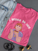 People Happen Shaped T-shirt -SmartPrintsInk Designs