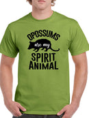 Opossums Are My Spirit Animal T-shirt -SmartPrintsInk Designs
