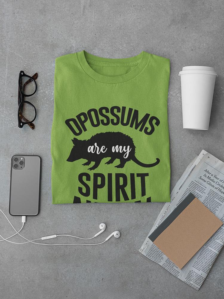 Opossums Are My Spirit Animal T-shirt -SmartPrintsInk Designs