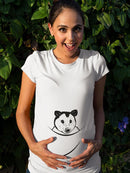Wrapped Opossum Shaped T-shirt -SmartPrintsInk Designs