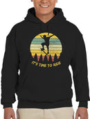 It's Time To Ride Hoodie -SmartPrintsInk Designs