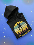 It's Time To Ride Hoodie -SmartPrintsInk Designs