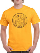 Take Me To The Mountains T-shirt -SmartPrintsInk Designs