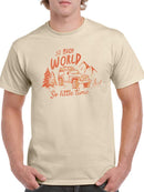 So Much World T-shirt -SmartPrintsInk Designs