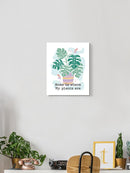 Home Is Where My Plants Are Wall Art -SmartPrintsInk Designs