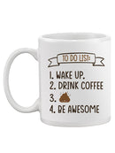 To Do List. Mug -SmartPrintsInk Designs