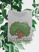 Find Your Roots T-shirt -SmartPrintsInk Designs