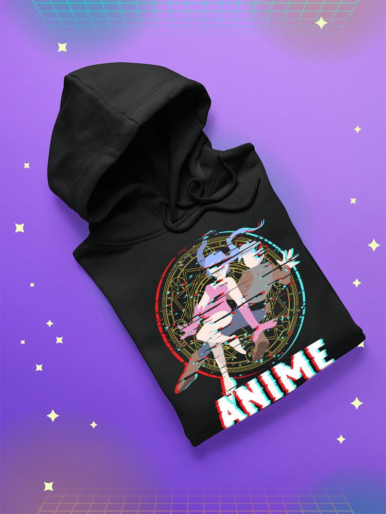 Anime Art Hoodie -SmartPrintsInk Designs
