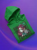 Love Anime. Hoodie -SmartPrintsInk Designs