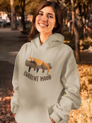 Current Mood Is Lazy Hoodie -SmartPrintsInk Designs