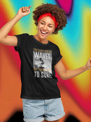 You Can Learn To Surf Shaped T-shirt -SmartPrintsInk Designs