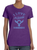 Love My Sorority Sisters T-shirt -SmartPrintsInk Designs