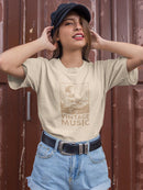 Vintage Music T-shirt -SmartPrintsInk Designs