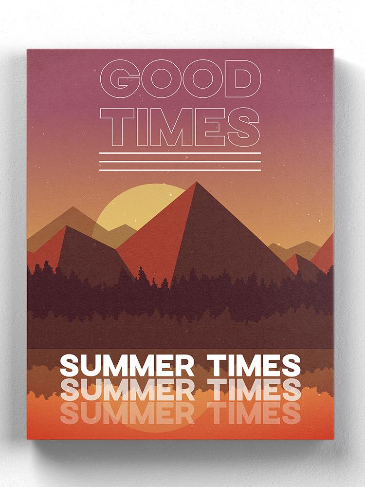 Good Summer Times Wall Art -SmartPrintsInk Designs