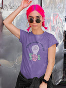 Know Your Power Shaped T-shirt -SmartPrintsInk Designs