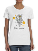 Keep Growing! Shaped T-shirt -SmartPrintsInk Designs