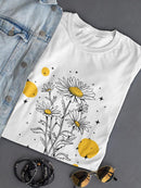 Keep Growing! Shaped T-shirt -SmartPrintsInk Designs