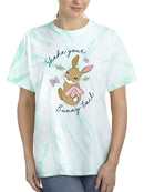 Shake Your Bunny Tail Tie Dye Tee -SmartPrintsInk Designs