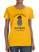 Black Queen Unique T-shirt -SmartPrintsInk Designs