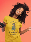 Black Queen Unique T-shirt -SmartPrintsInk Designs