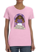 Strong, Fierce And Beautiful T-shirt -SmartPrintsInk Designs