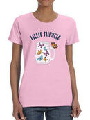 Little Miracle Butterflies T-shirt -SmartPrintsInk Designs