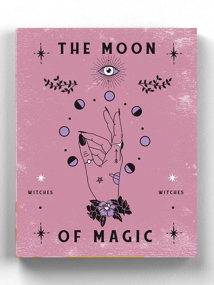 The Moon Of Magic Wall Art -SmartPrintsInk Designs