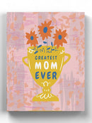 Greatest Mom Ever Trophy Wall Art -SmartPrintsInk Designs