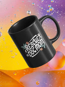 Rescue Dog Mom. Mug -SmartPrintsInk Designs