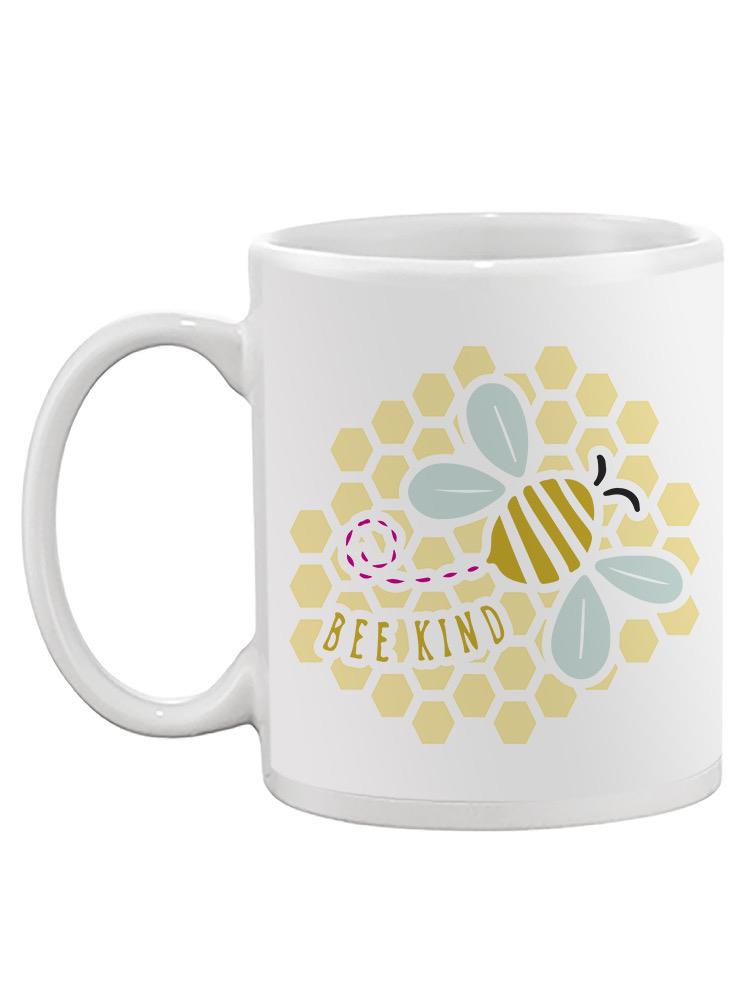 Bee Kind Art Mug -SmartPrintsInk Designs