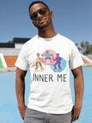 Inner Me Chaos T-shirt -SmartPrintsInk Designs