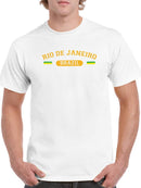 Rio De Janeiro Brazil T-shirt -SmartPrintsInk Designs